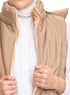 Mocha L - Cut Double Face Jacket - Khotwh